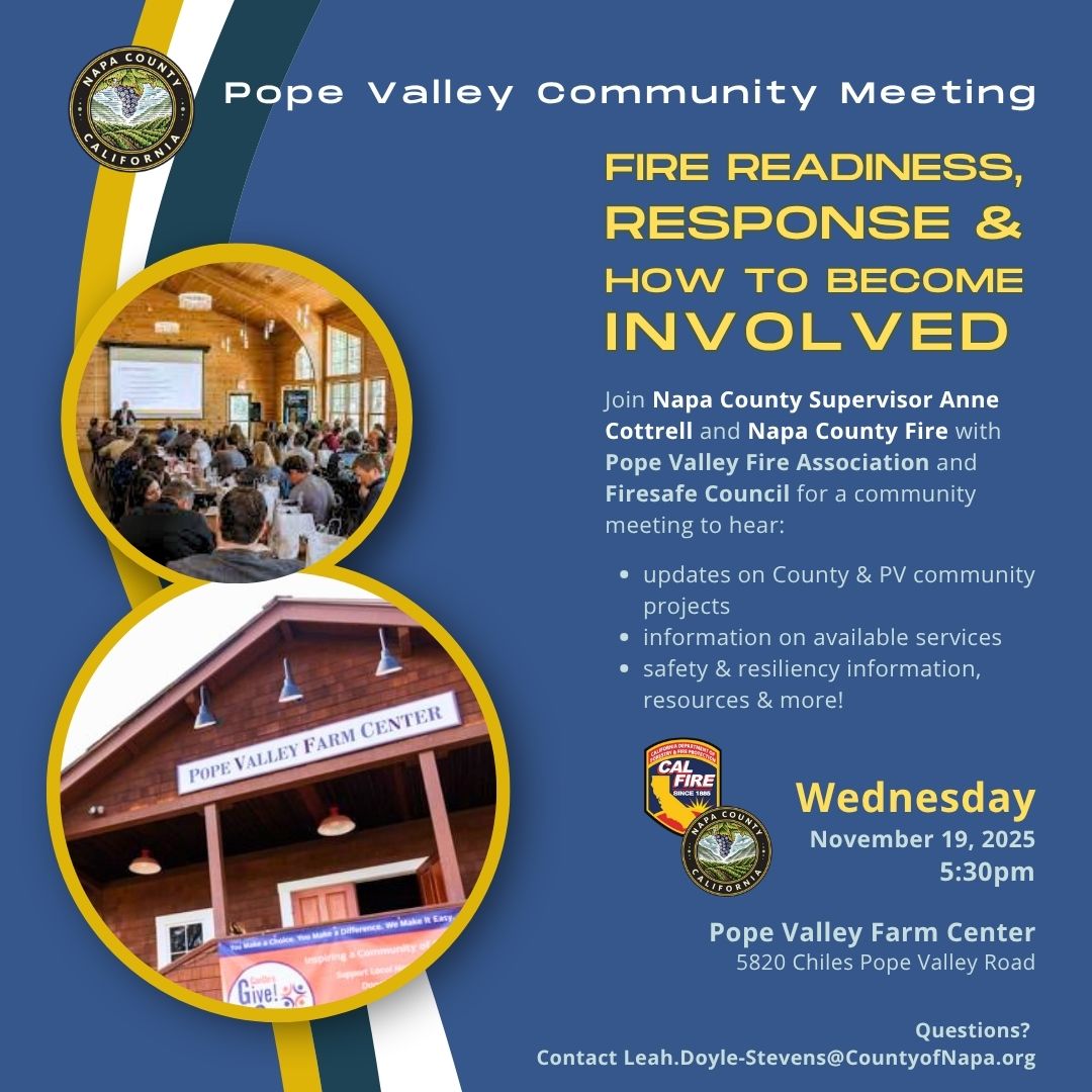 Pope valley community Meeting